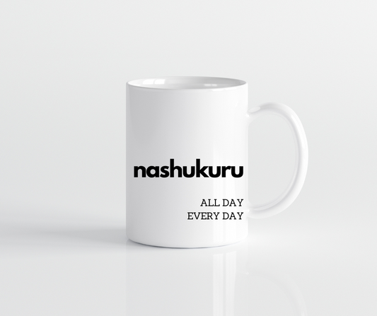 Nashukuru 11oz White Mug Single (x1)